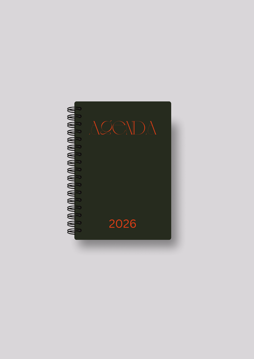 Agenda Diária A6 Personalizada
