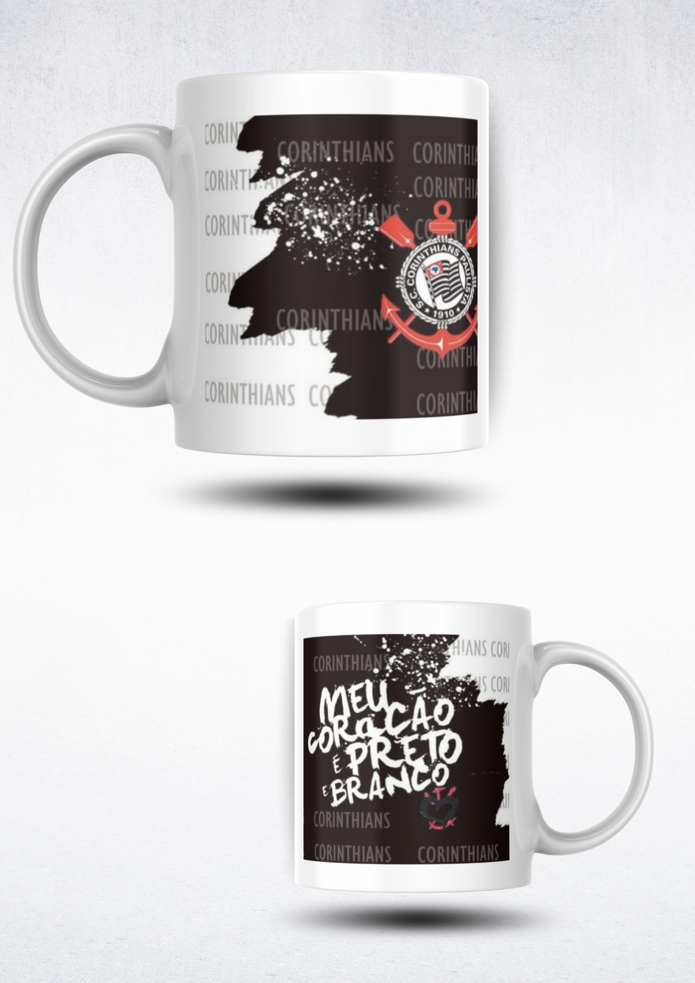 Caneca Cerâmica 325ml Times