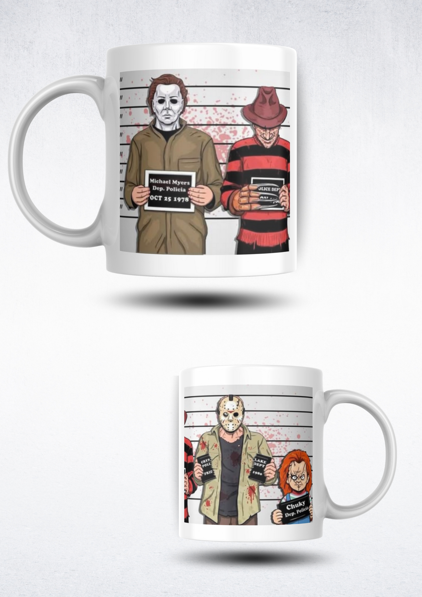Caneca Cerâmica 325ml Séries e Filmes
