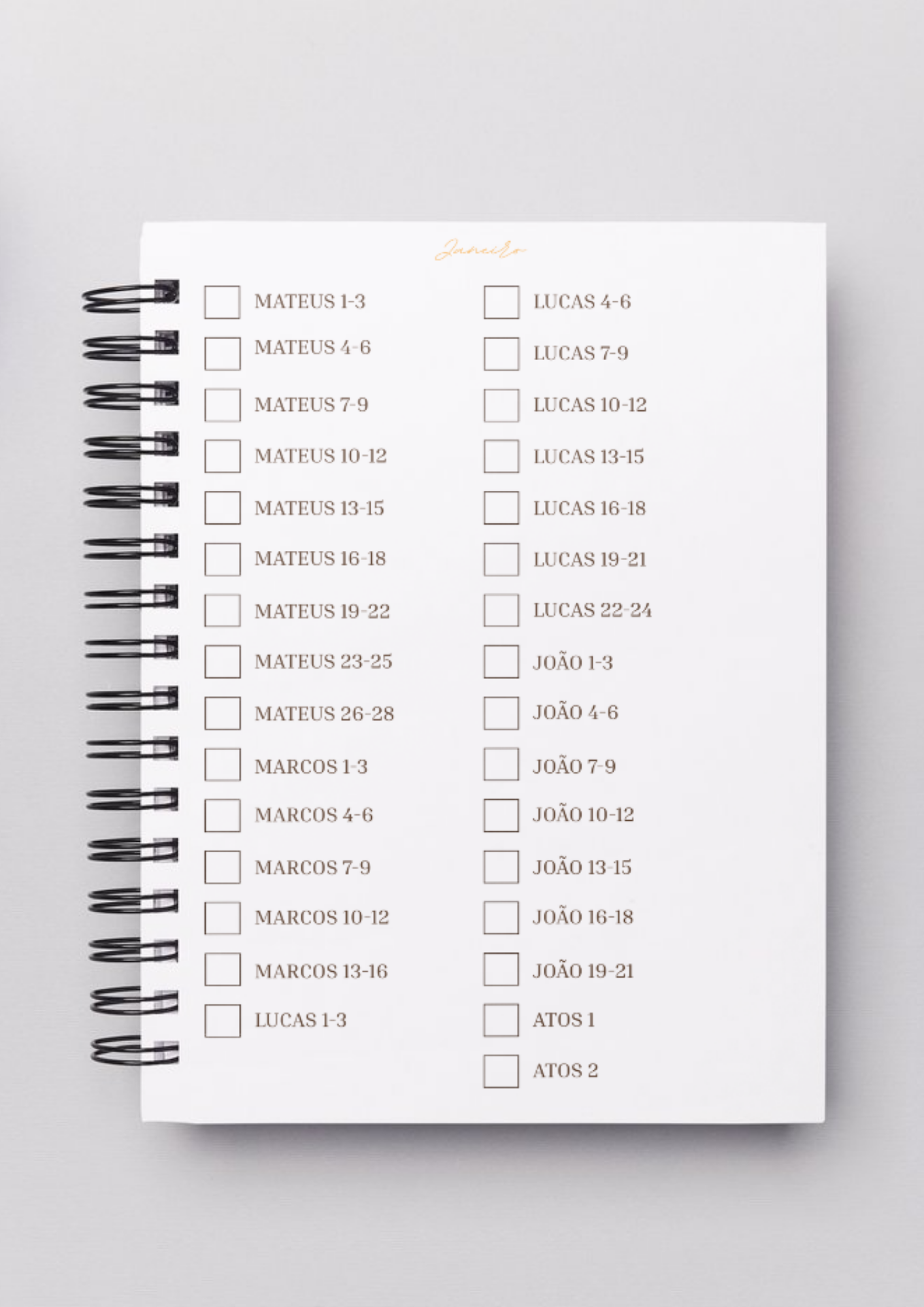 Planner Devocional 2026