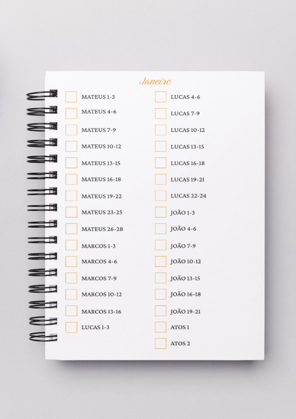 Planner Devocional 2026 -  Filho do Rei