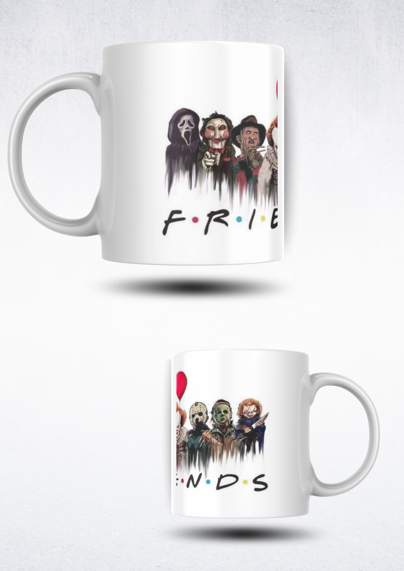 Caneca Cerâmica 325ml Séries e Filmes