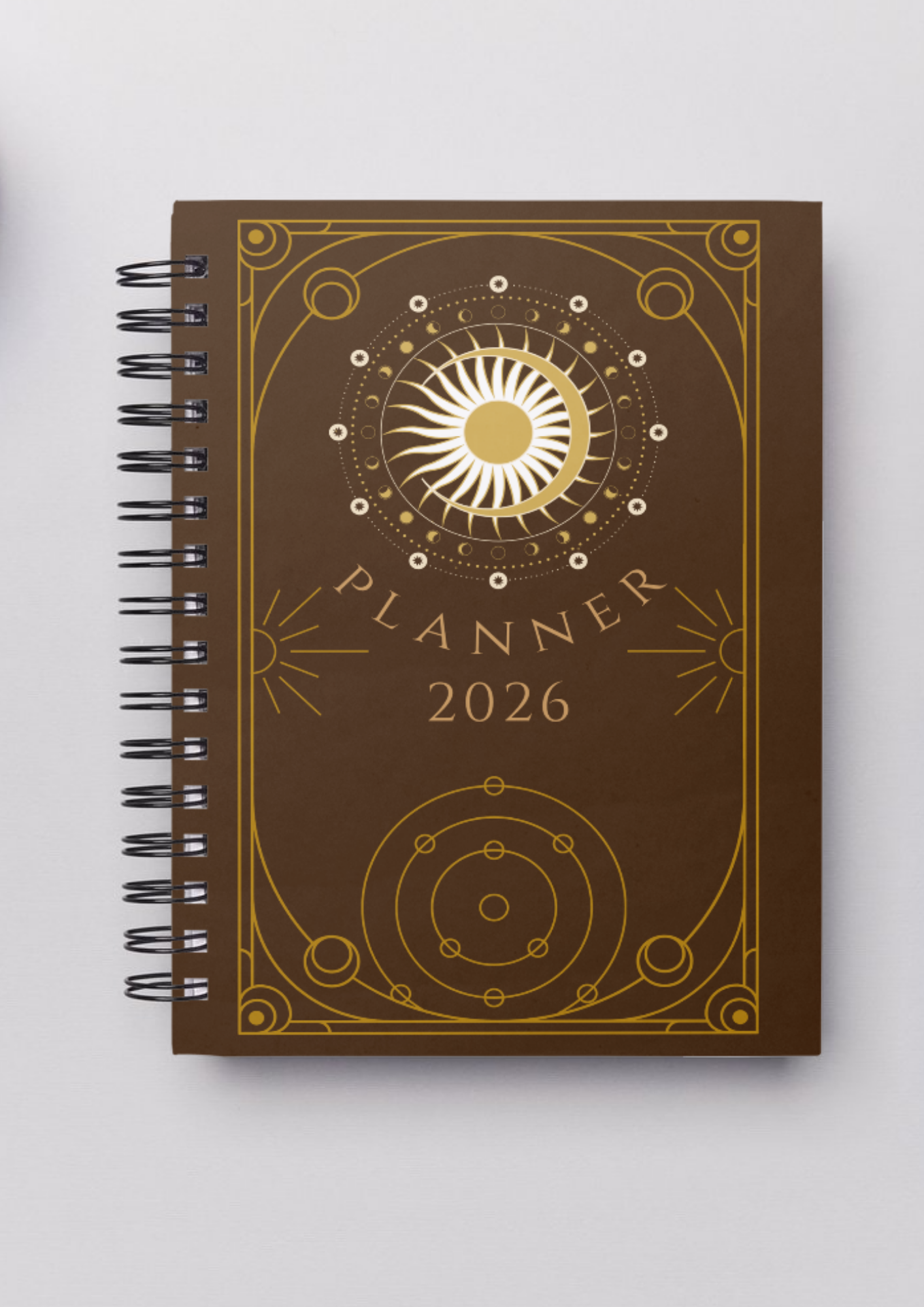 Planner Diário A5 2026 - Místico