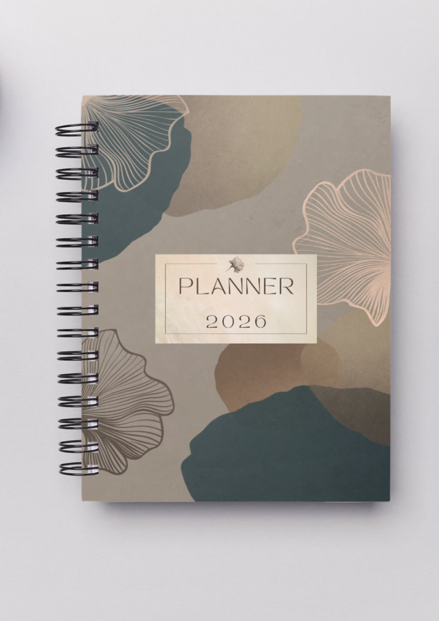 Planner Diário A5 2026 - Floral