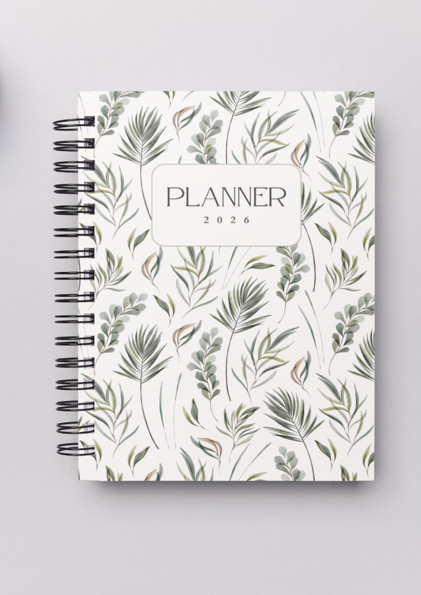 Planner Semanal A5 2026 - Floral