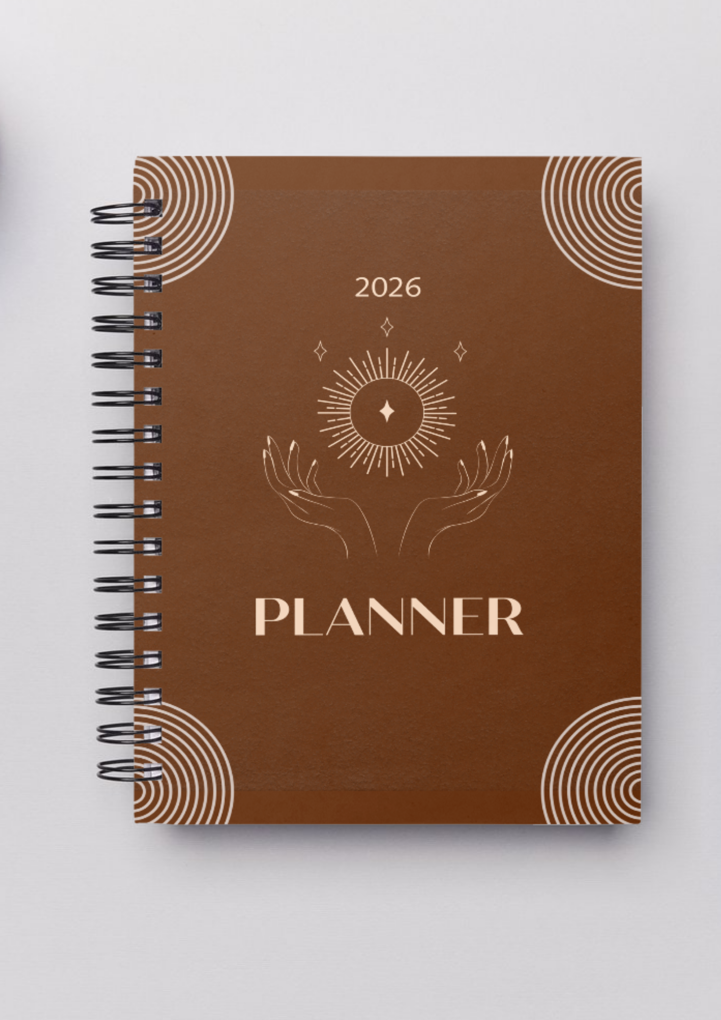 Planner Diário A5 2026 - Místico