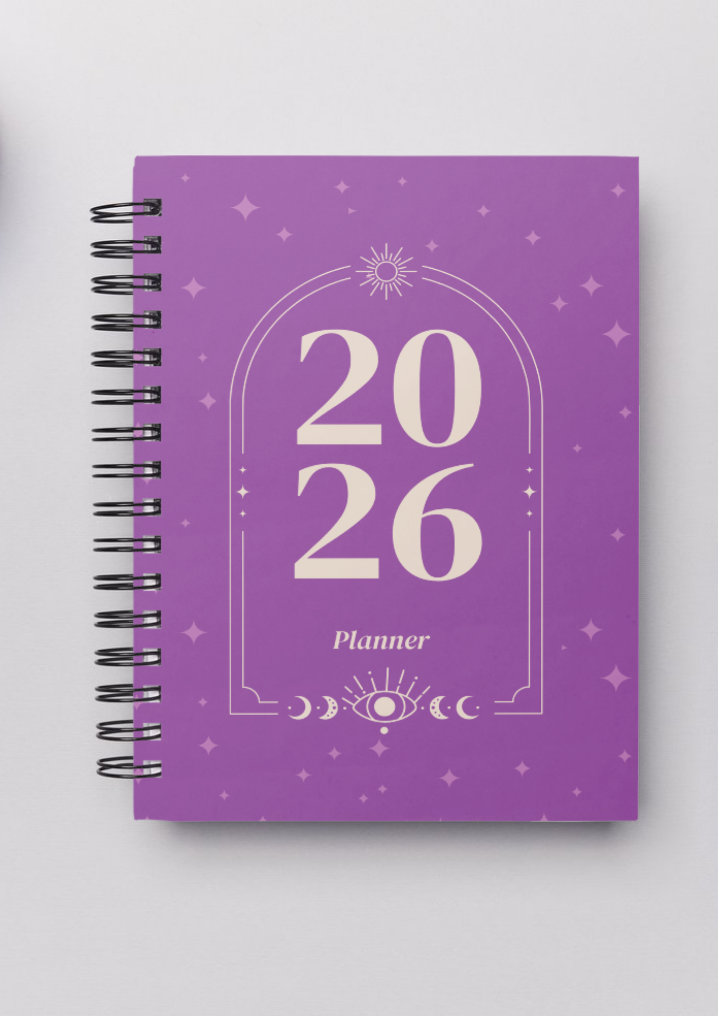 Planner Diário A5 2026 - Místico