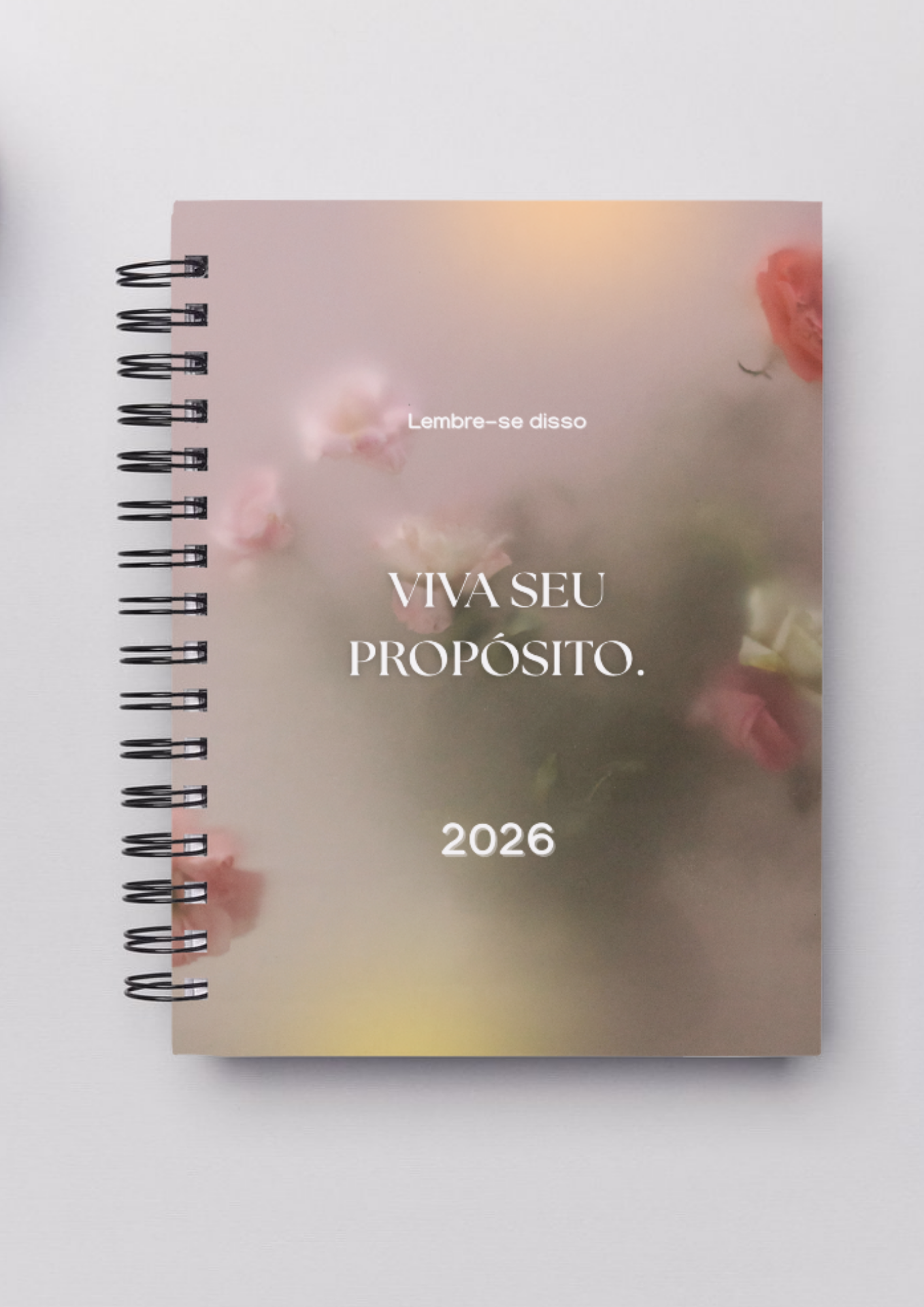 Planner Diário A5 2026 - Floral