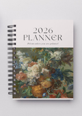 Planner Mensal A5 2026 - Floral
