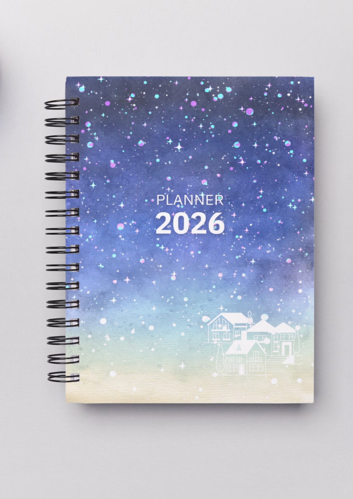 Planner Diário A5 2026 - Místico
