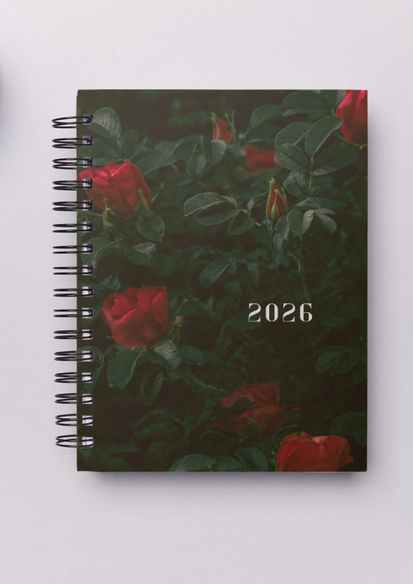 Planner Mensal A5 2026 - Floral